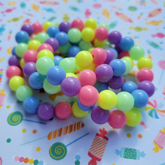 Rainbow Bracelet | Decora Bracelet | Pastel Bracelet | Fairy Kei Bracelet