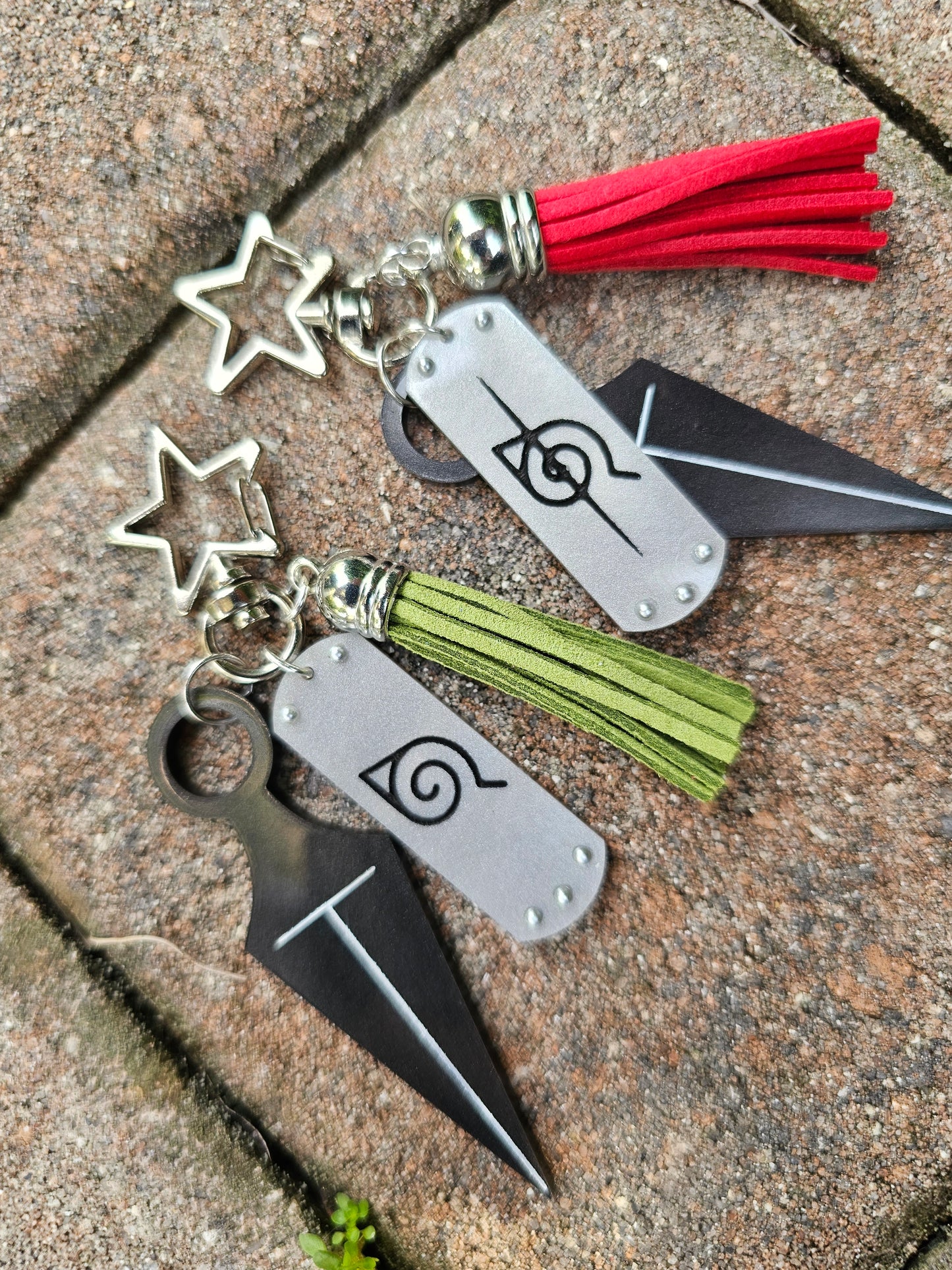 Ninja Keychain | Anime Inspired Keychain | Kunai Keychain | Naruto Charm