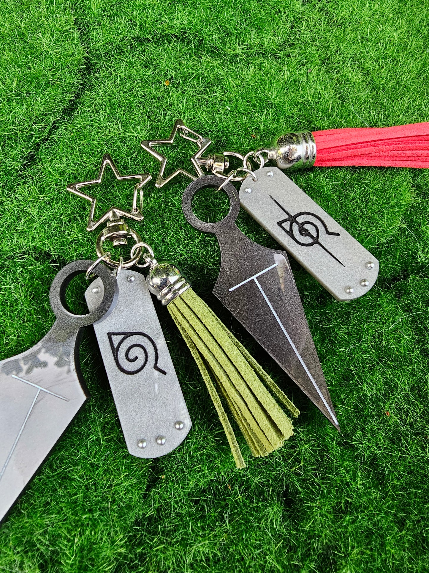 Ninja Keychain | Anime Inspired Keychain | Kunai Keychain | Naruto Charm
