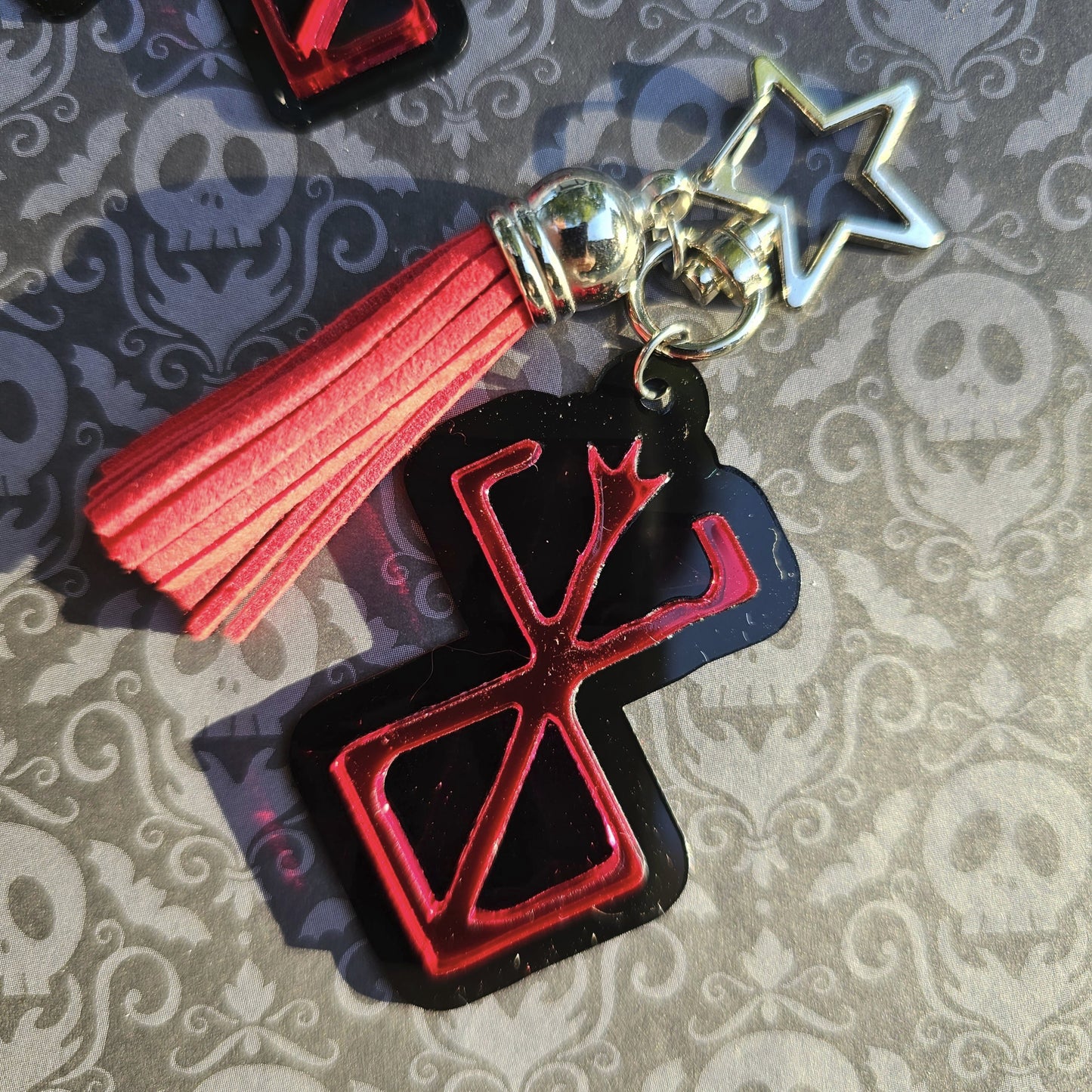 Berserk Keychain | Anime Inspired Keychain | Brand Keychain | Brand of Sacrifice Charm