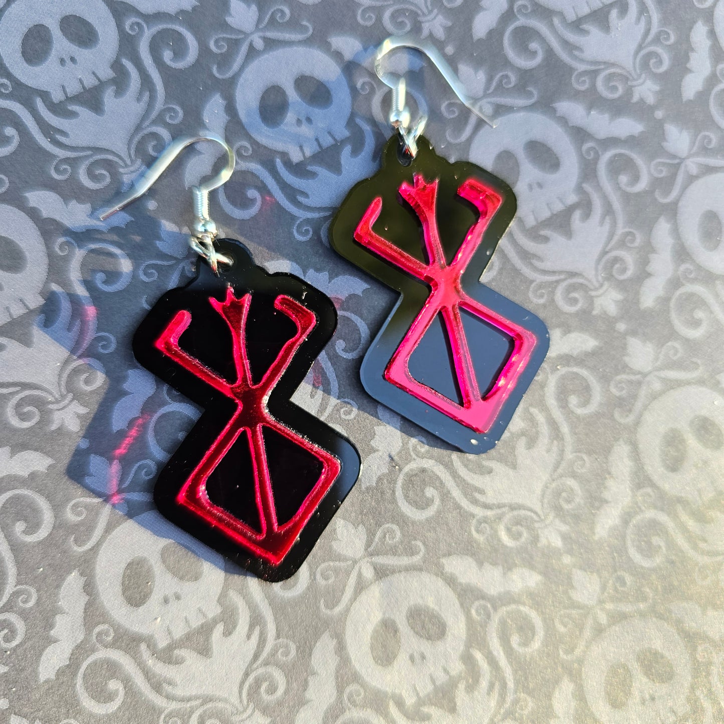 Berserk Earrings | Anime Inspired Earrings | Brand Earrings | Brand of Sacrifice Earrings