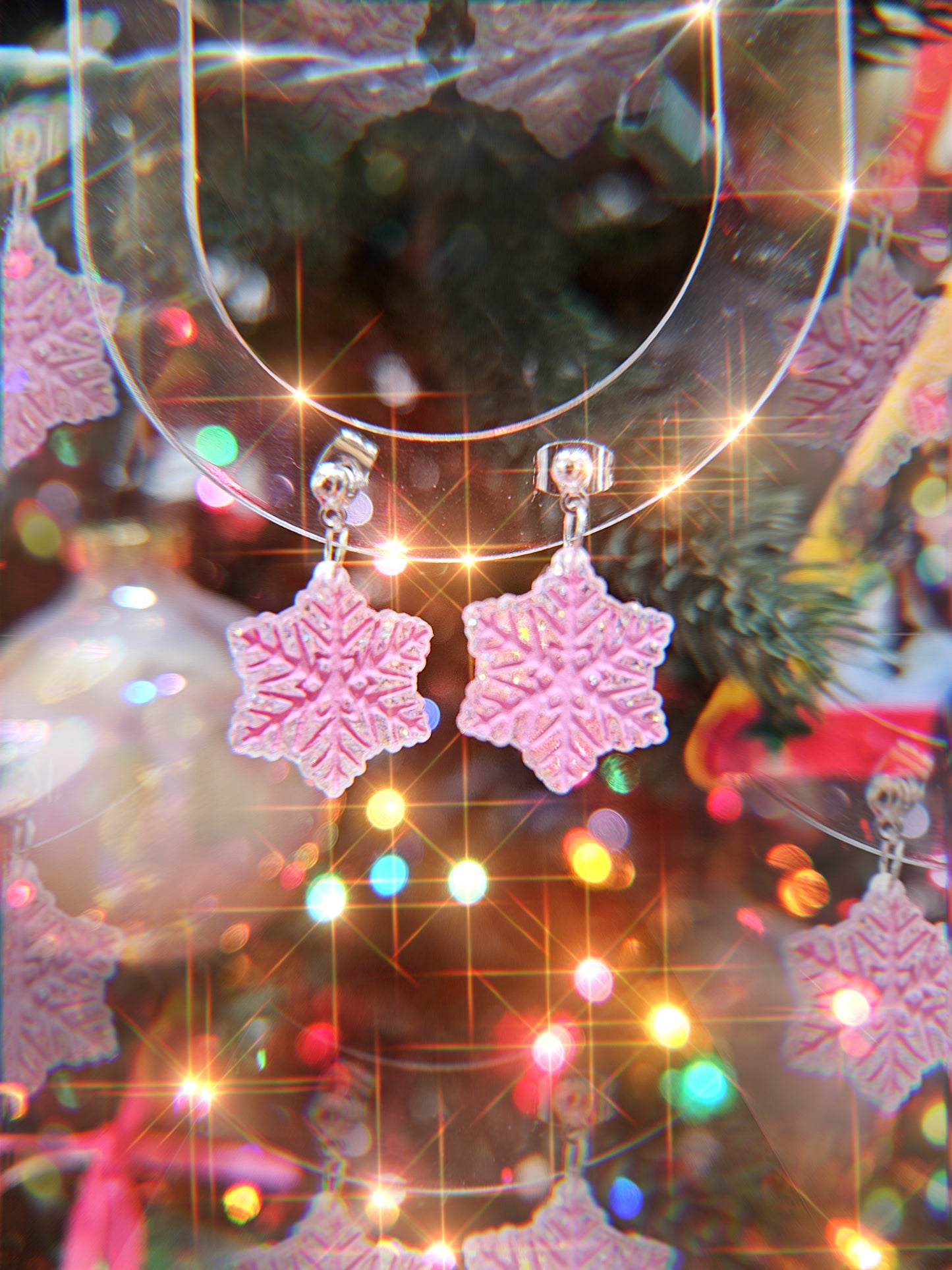 Mini Snowflake Earrings | Winter Earrings | Christmas Earrings | Frozen Earrings | Snow Queen Earrings