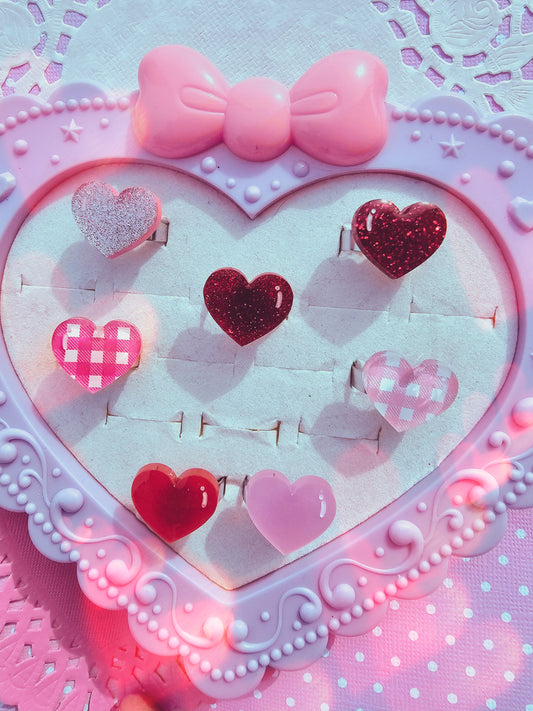 Valentines Heart Ring | Lovecore Ring | Valentines Ring