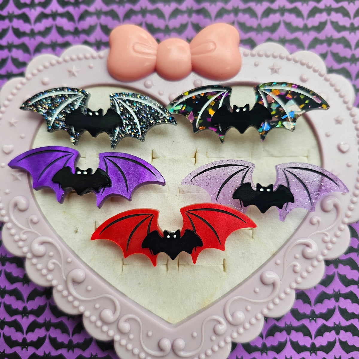 Bat Wing Ring | Halloween Ring | Bat Ring | Goth Ring | Pastel Halloween