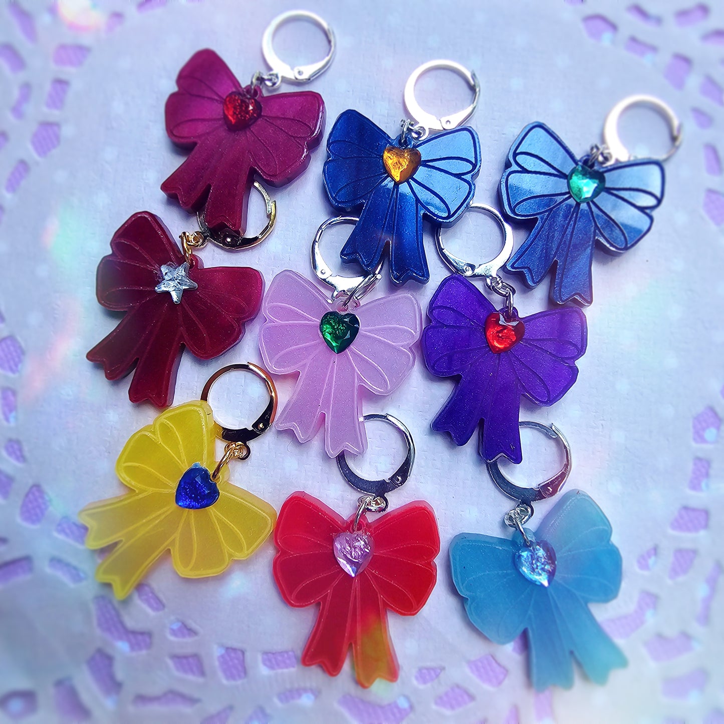 Sailor Moon Bow Earring | Magical Girl Bow Earring | Anime Earring | Sailor Moon Earring
