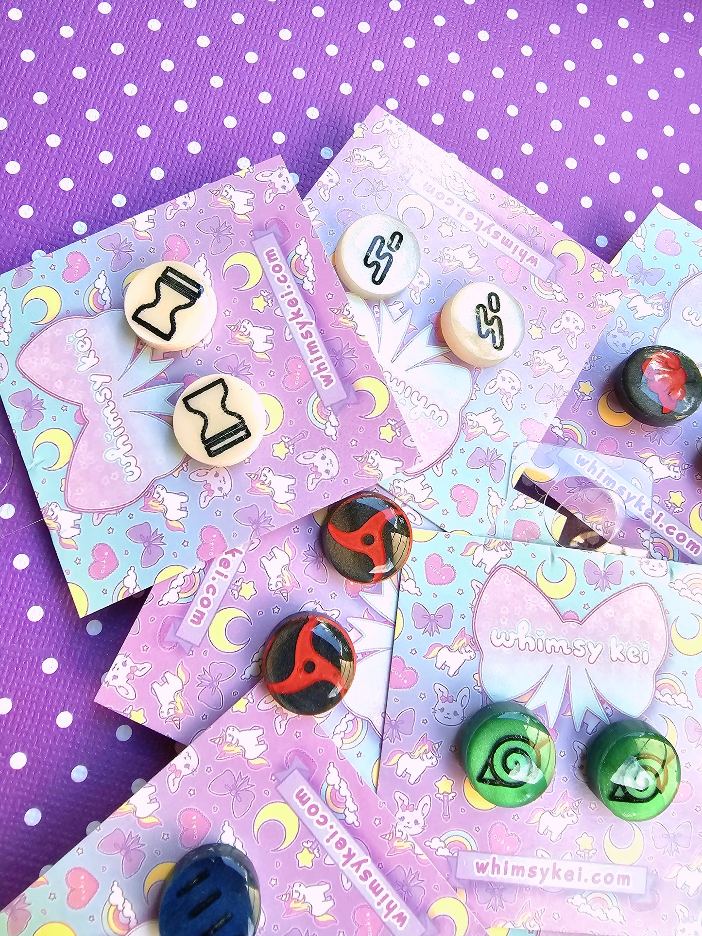 Naruto Stud Earring | Ninja Stud Earring | Anime Stud