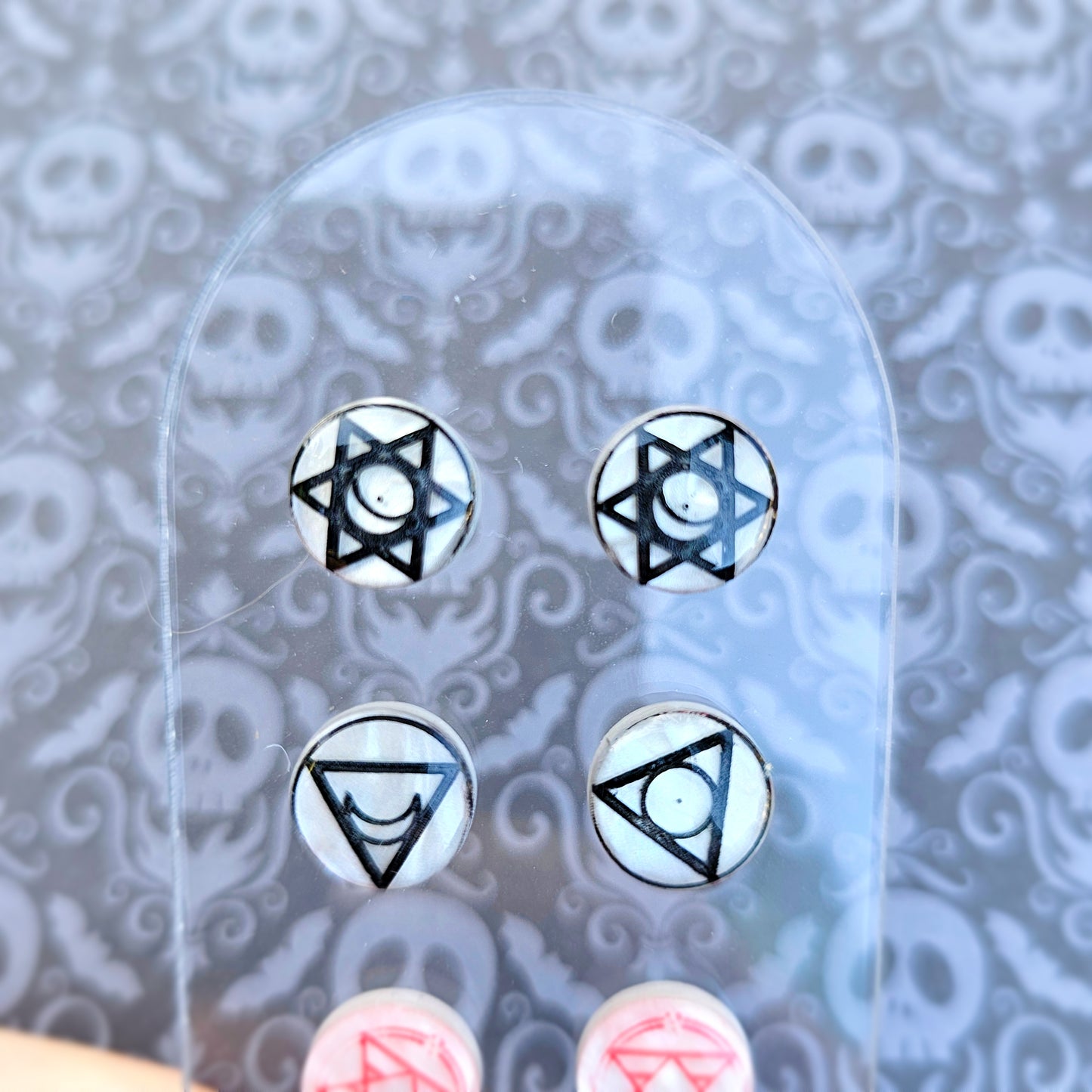 Full Metal Alchemist Stud Earring | FMA Stud Earring | Anime Stud | Homunculus Earring | Alchemist Earring