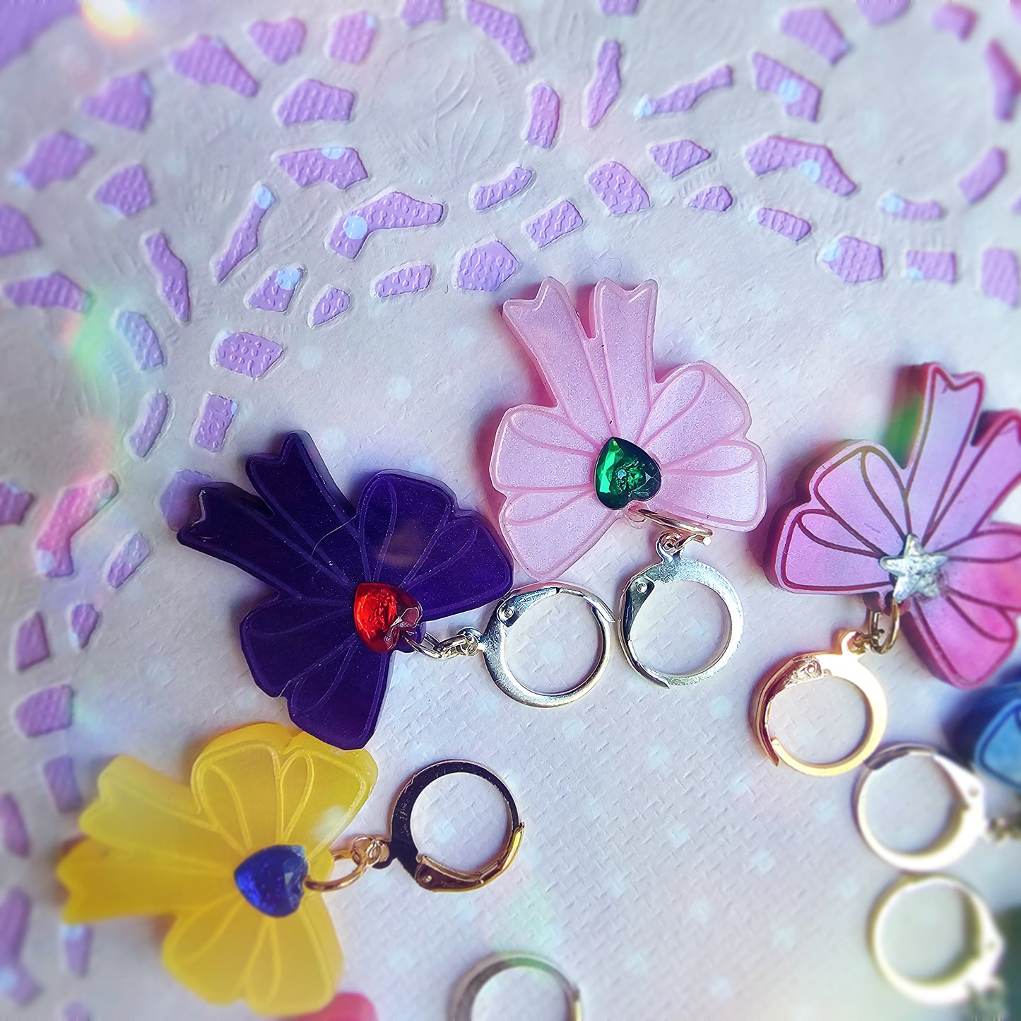 Sailor Moon Bow Earring | Magical Girl Bow Earring | Anime Earring | Sailor Moon Earring