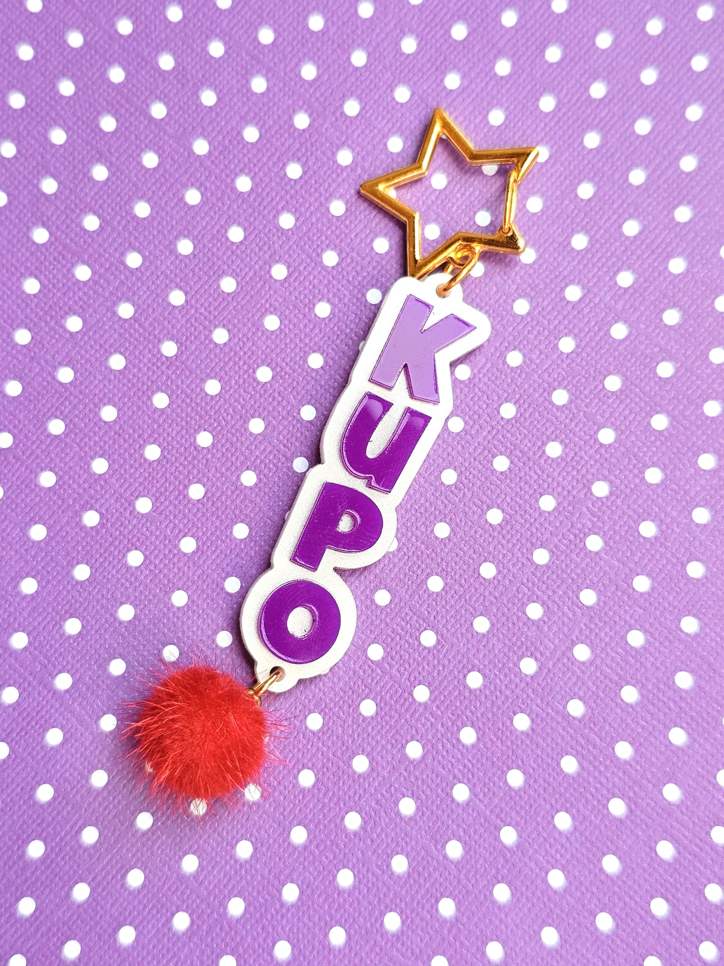 Moogle Keychain | Final Fantasy Keychain | Weeb Keychain