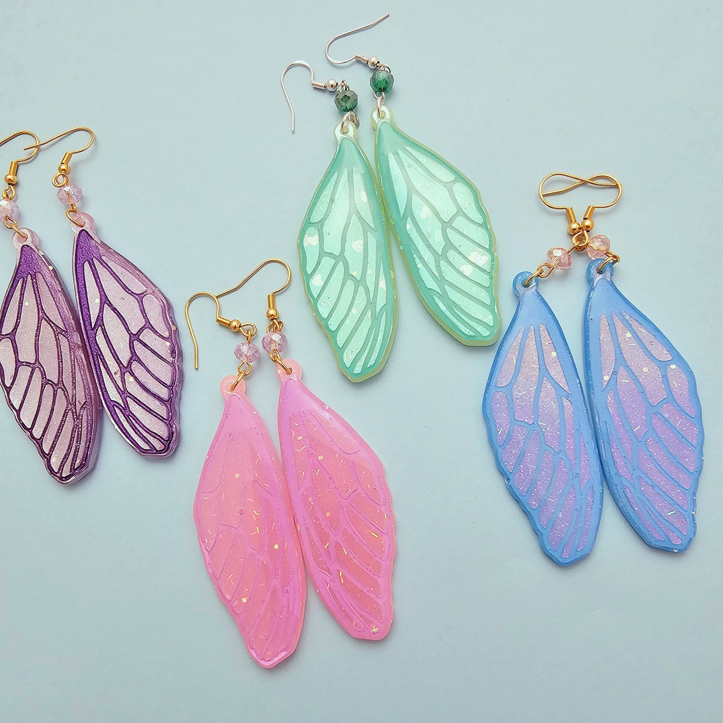 Fairy Wing Earrings | Fairy Earrings | Fairy Kei Earrings | Renassaince Fair
