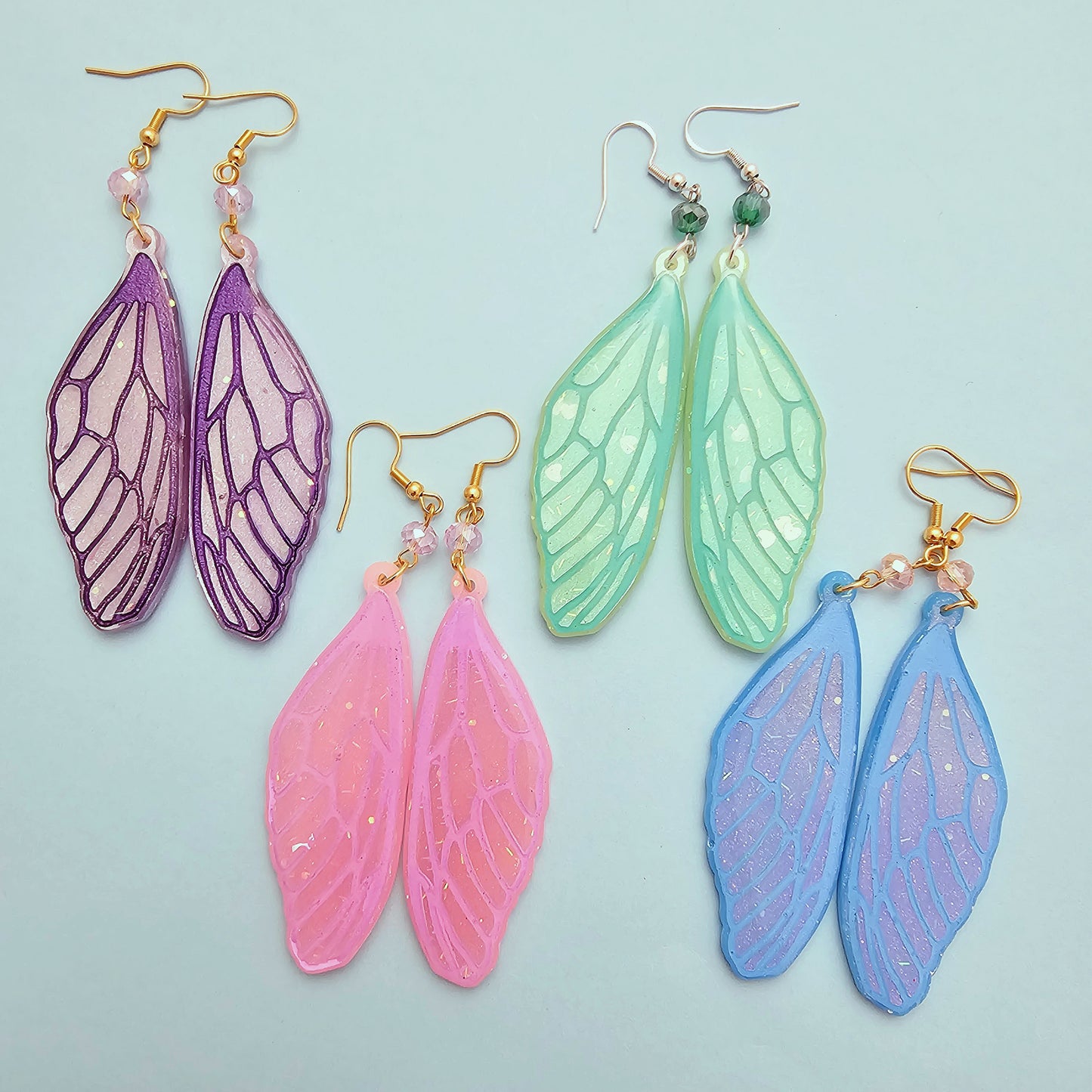 Fairy Wing Earrings | Fairy Earrings | Fairy Kei Earrings | Renassaince Fair