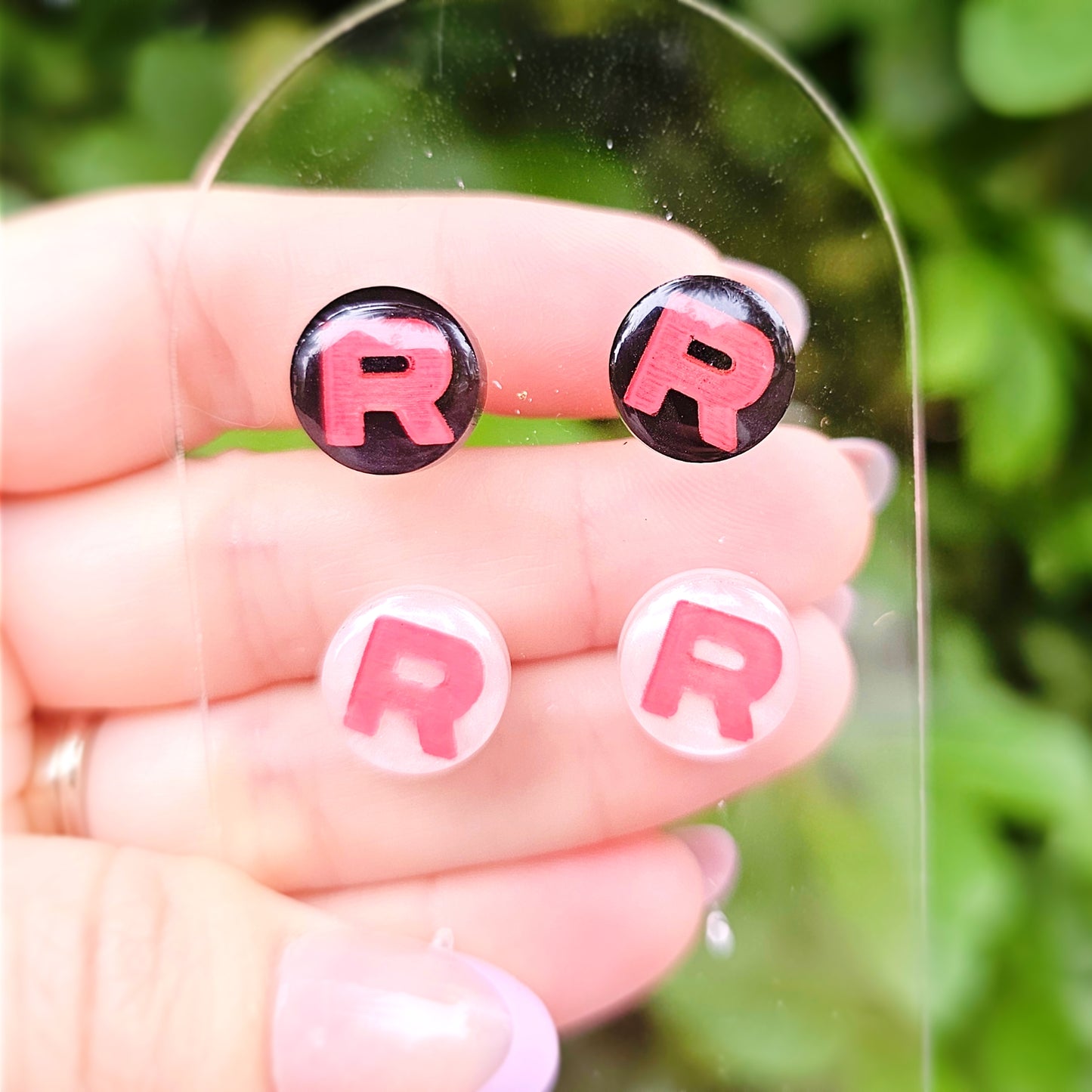Team Rocket Stud Earring | Pokemon Stud Earring | Anime Stud | Pokémon Earring