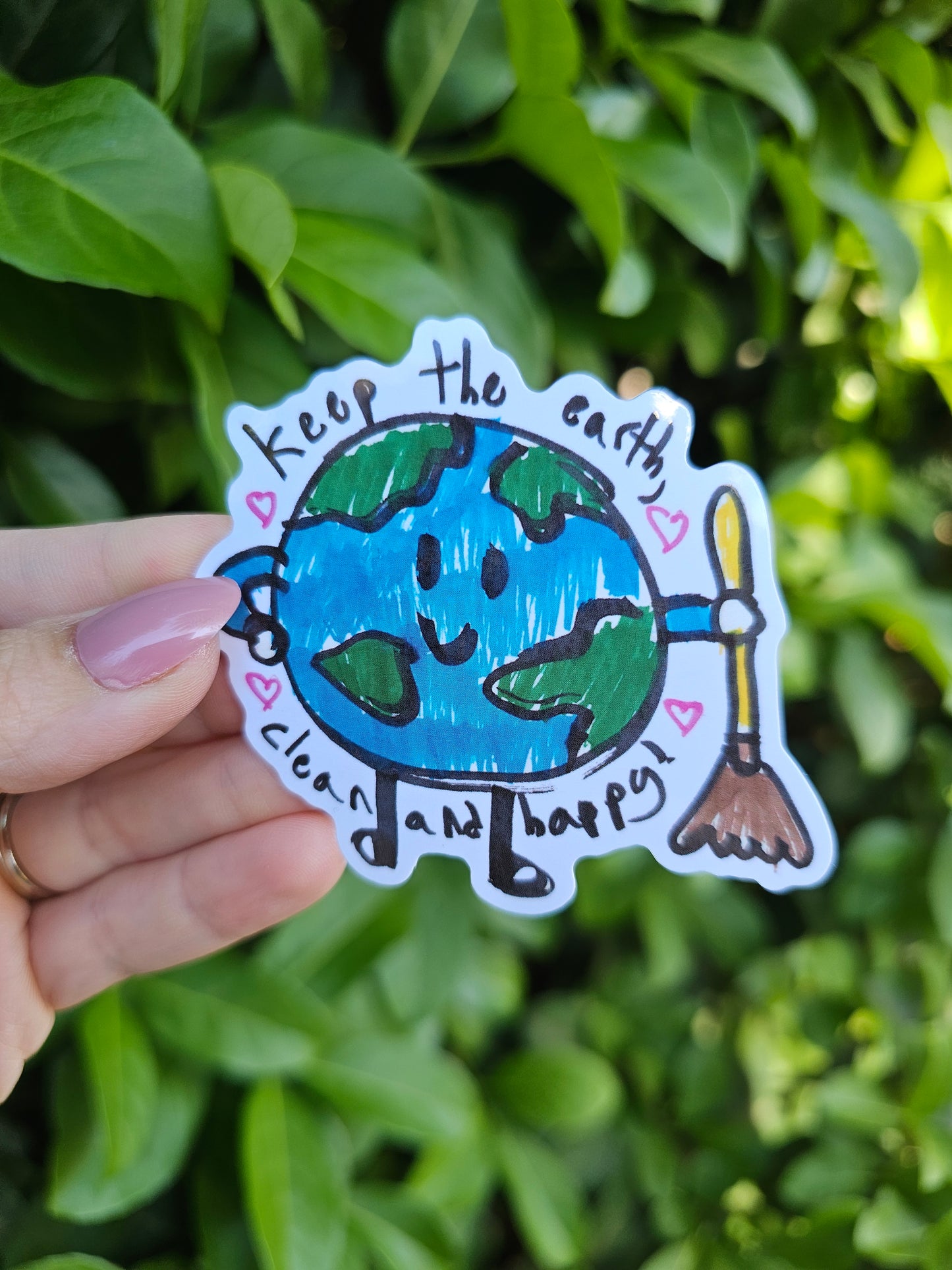 Earth Day Sticker | Earth Sticker | Planet Sticker