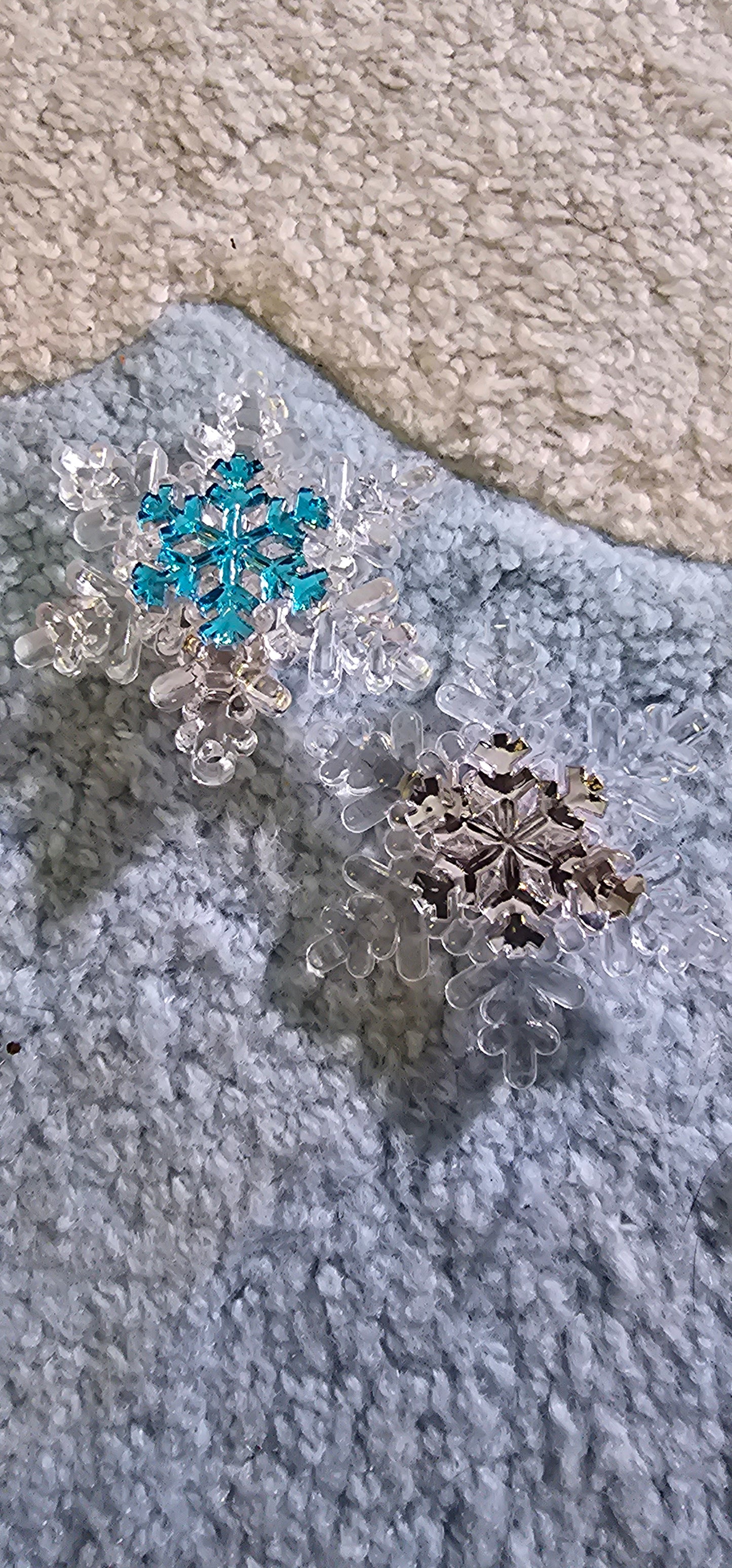 Crystal Snowflake Hair Clip | Snow Queen Clip | Frozen Queen Hair Clip | Christmas Clip | Winter Hair Clip