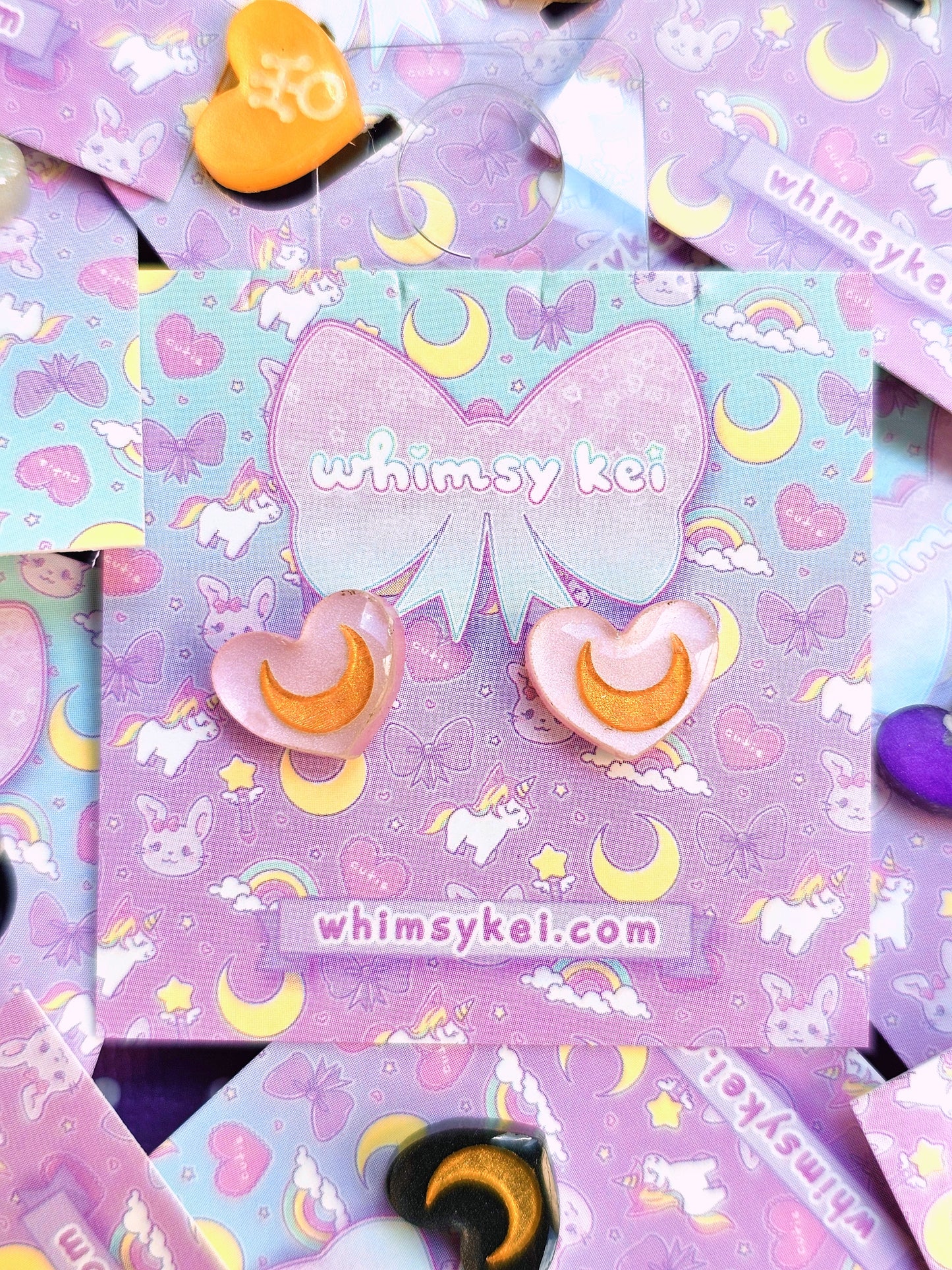 Sailor Moon Stud Earring | Magical Girl Stud Earring | Anime Stud