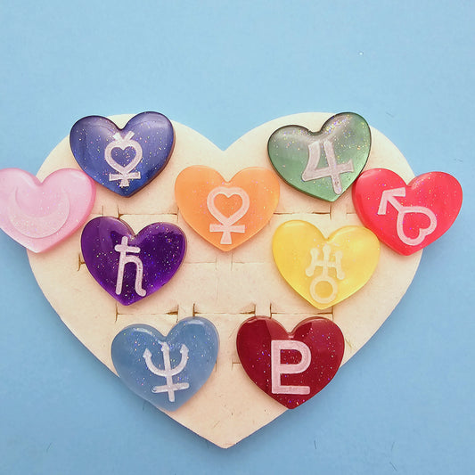 Sailor Scout Pin | Saior Scout Brooch | Planetary Scout | Sailor Moon | Planetary Symbols