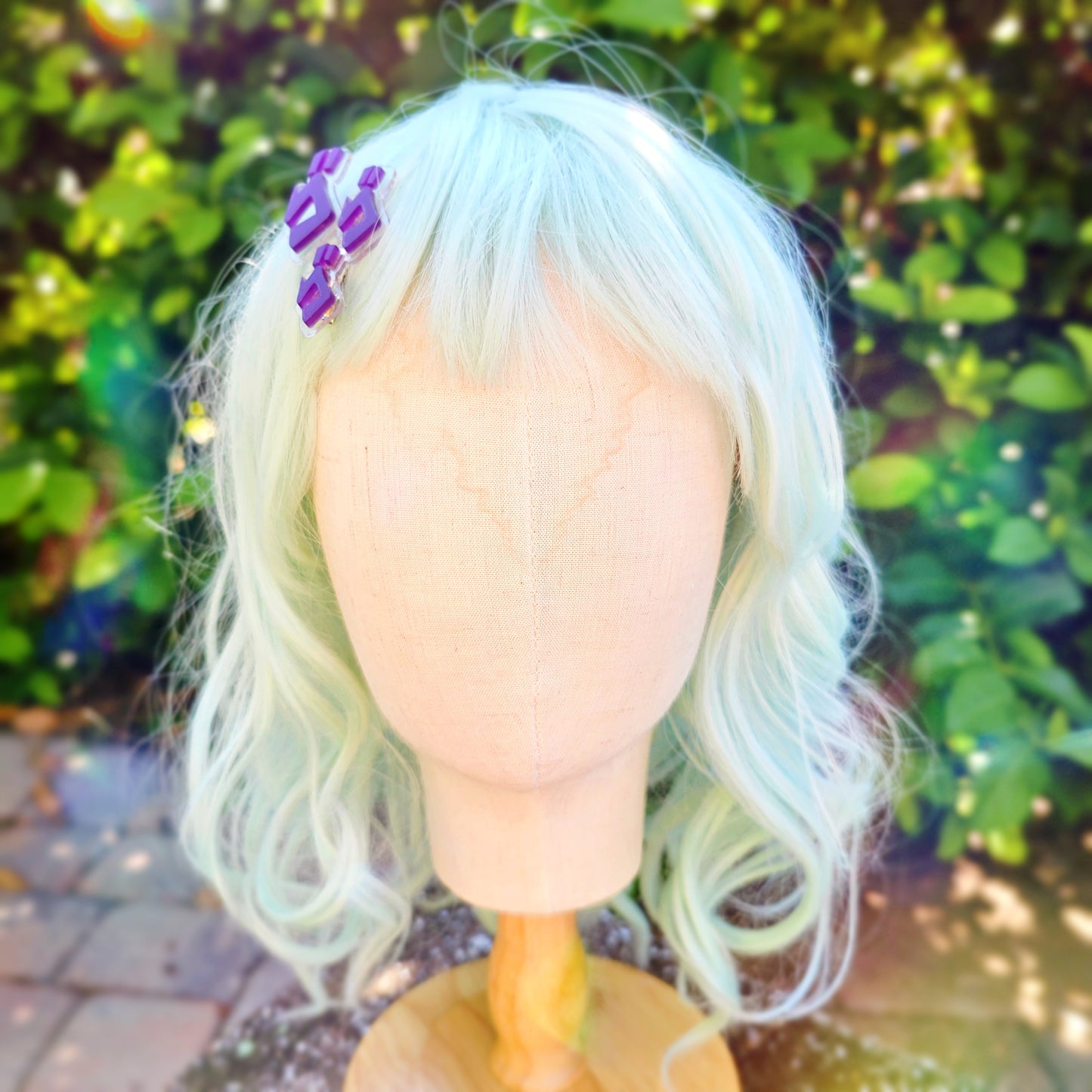 Jojo Hair Clip | JJBA Clip | Menancing Clip | Dio Hair Clip | Jojos Bizarre Adventure Clip | Manga Clip | Anime Clip