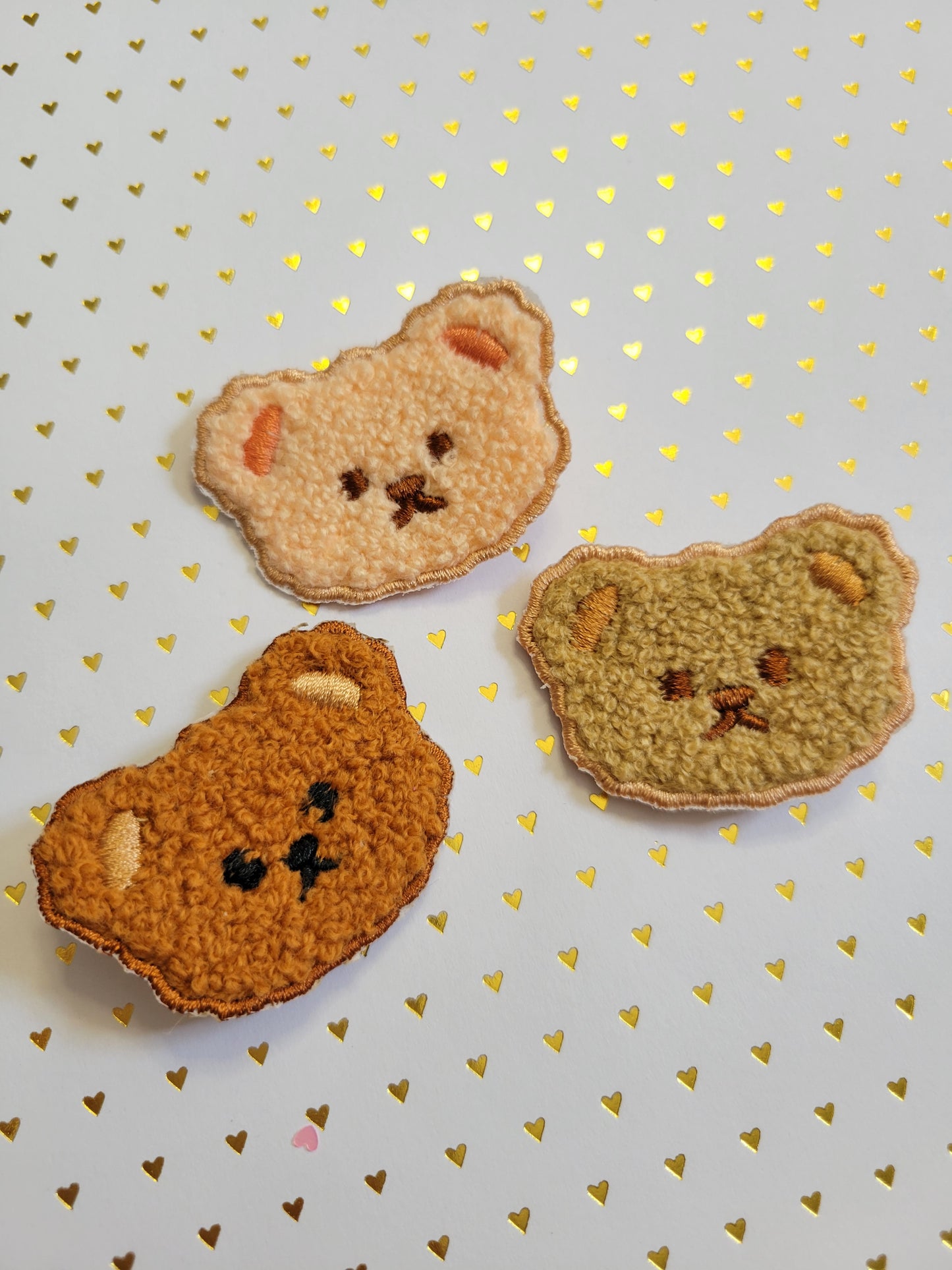 Teddy Bear Clip | Brown Bear | Brown Teddy Bear | Teddy Clip | Kawaii Bear | Lolita Hair Clip