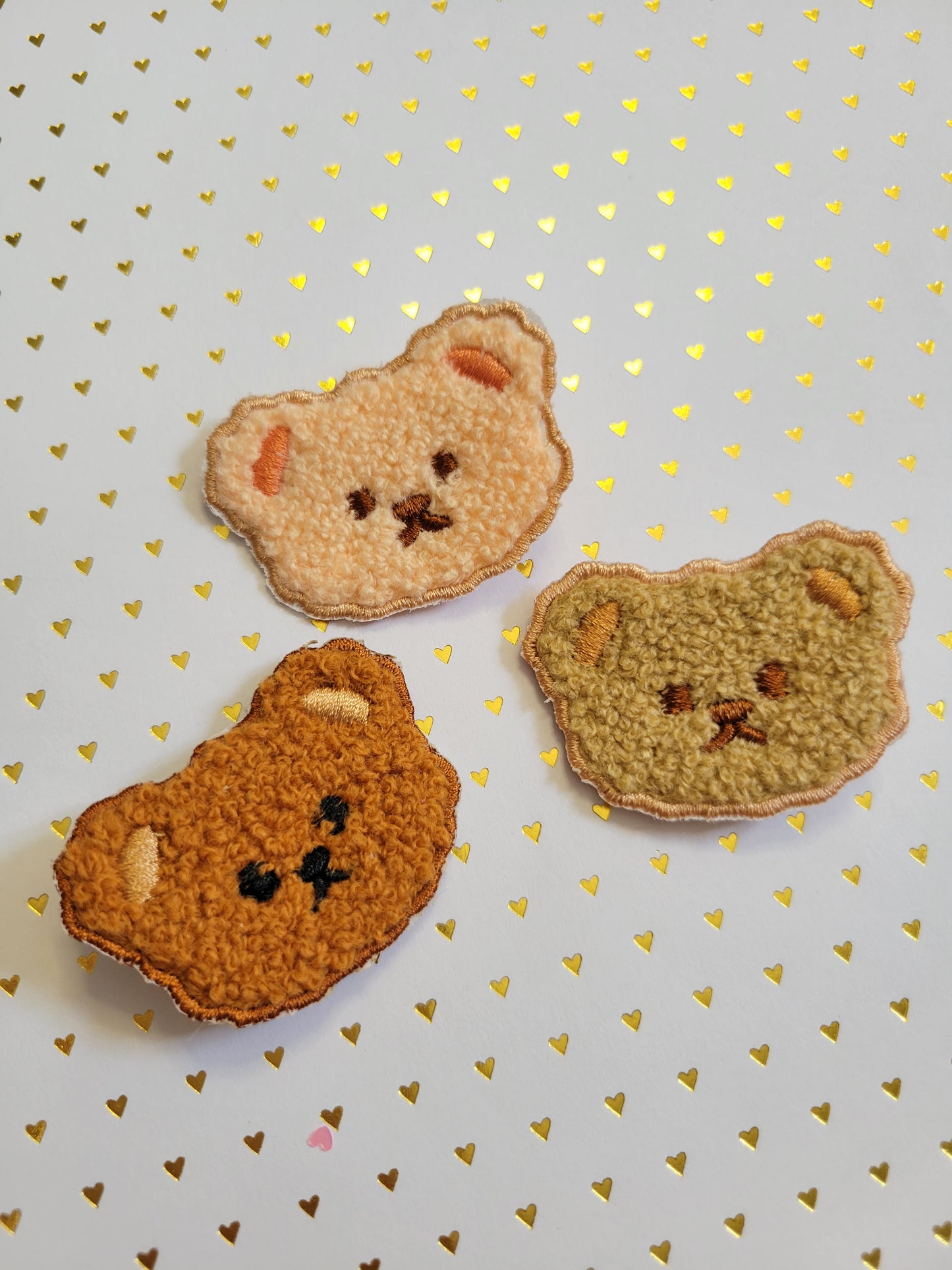 Teddy Bear Clip | Brown Bear | Brown Teddy Bear | Teddy Clip | Kawaii Bear | Lolita Hair Clip