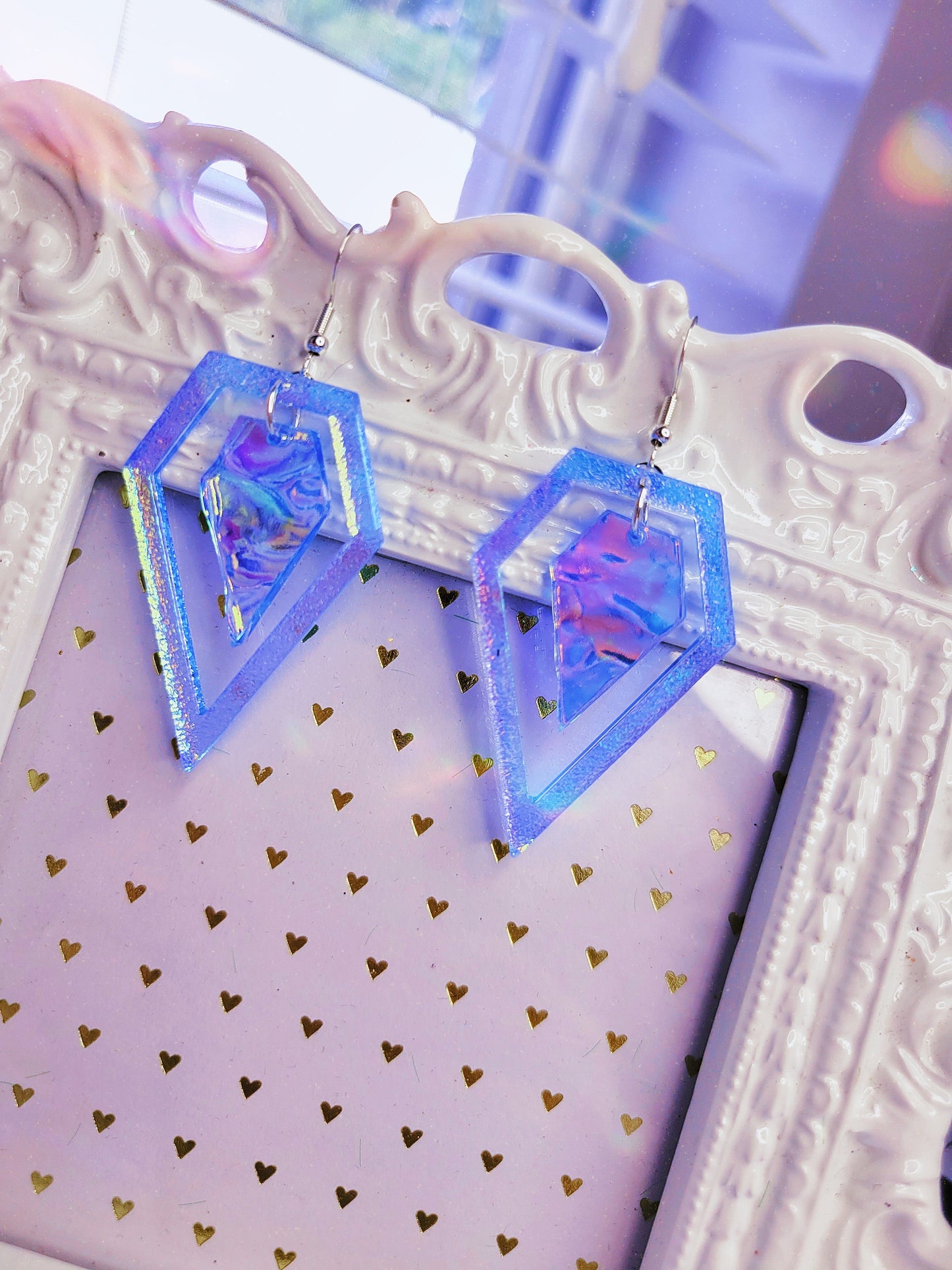 Pastel Icicle Earrings | Snow Earrings | Ice Earrings | Sweet Lolita Earrings | Pastel Christmas Earrings