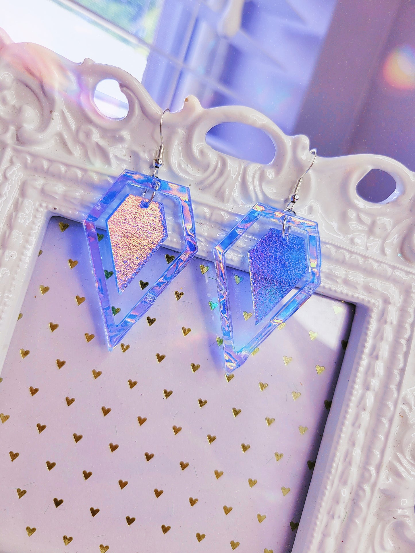 Pastel Icicle Earrings | Snow Earrings | Ice Earrings | Sweet Lolita Earrings | Pastel Christmas Earrings