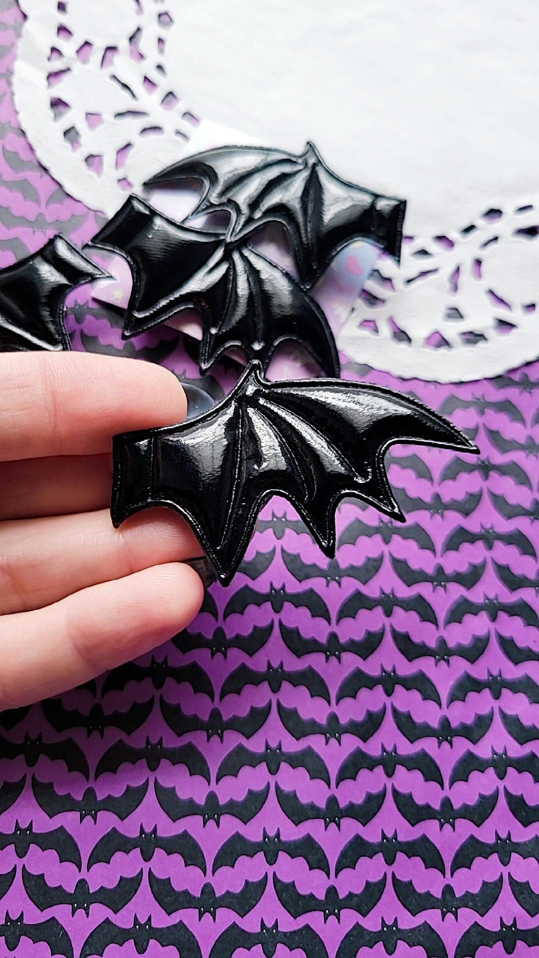 Bat Wing Hair Clips | Succubus Wings | Devil Wings | Demon Wings | Wing Clip