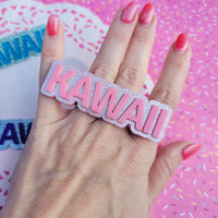 Kawaii Ring | Cute Ring | Double Ring | Knuckle Ring | Decora Kei Ring