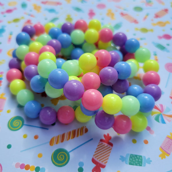 Rainbow Bracelet | Decora Bracelet | Pastel Bracelet | Fairy Kei Bracelet