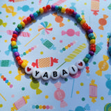 Pastel Bracelets | Kawaii Bracelets | Kawaii Kandi | Rave Kandi | Phrase Bracelets