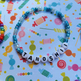 Pastel Bracelets | Kawaii Bracelets | Kawaii Kandi | Rave Kandi | Phrase Bracelets