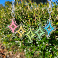 Kira Kira Necklace | Magical Girl Necklace | Precure Inspired | Sparkly Necklace | Glow in the Dark Necklace