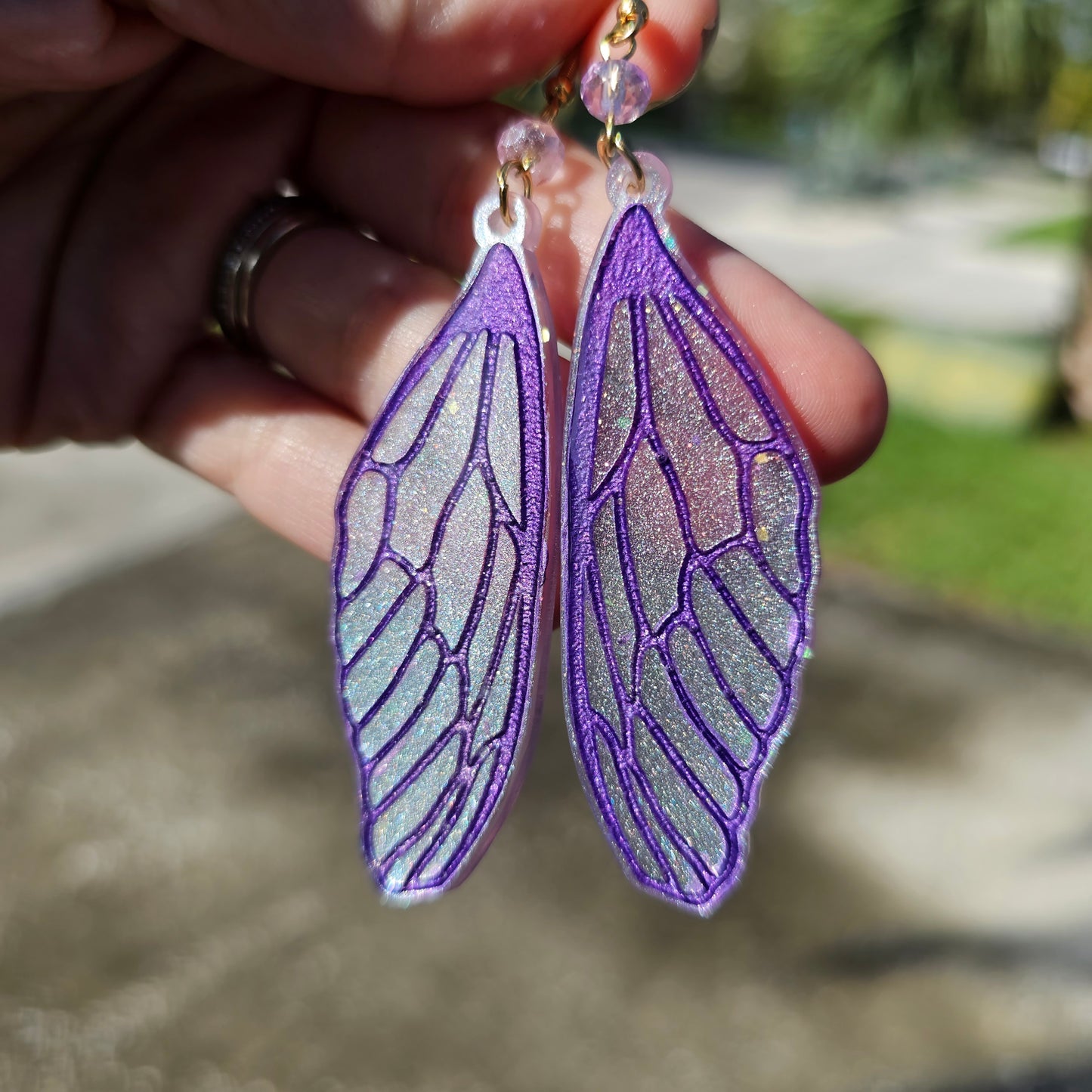 Fairy Wing Earrings | Fairy Earrings | Fairy Kei Earrings | Renassaince Fair