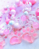 Neko Paw Bracelets | Kawaii Bracelets | Kawaii Kandi | Pink Bracelet | Cat Bracelet