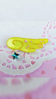 Golden Wing Clip | Winged Clip | Anime Inspired Hair | Card Captor Barrette