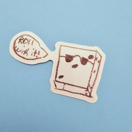 Dice Sticker | Cute Sticker | Silly Sticker
