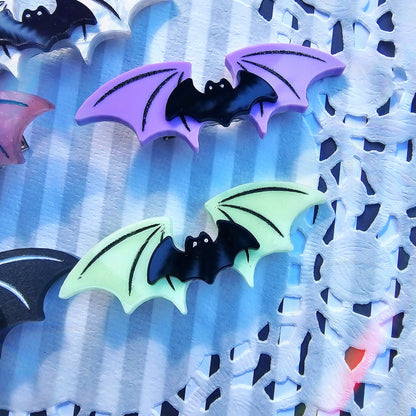 Bat Wing Hair Clip | Halloween Hair Clip | Bat Hair Clip | Goth Hair Clip | Pastel Halloween