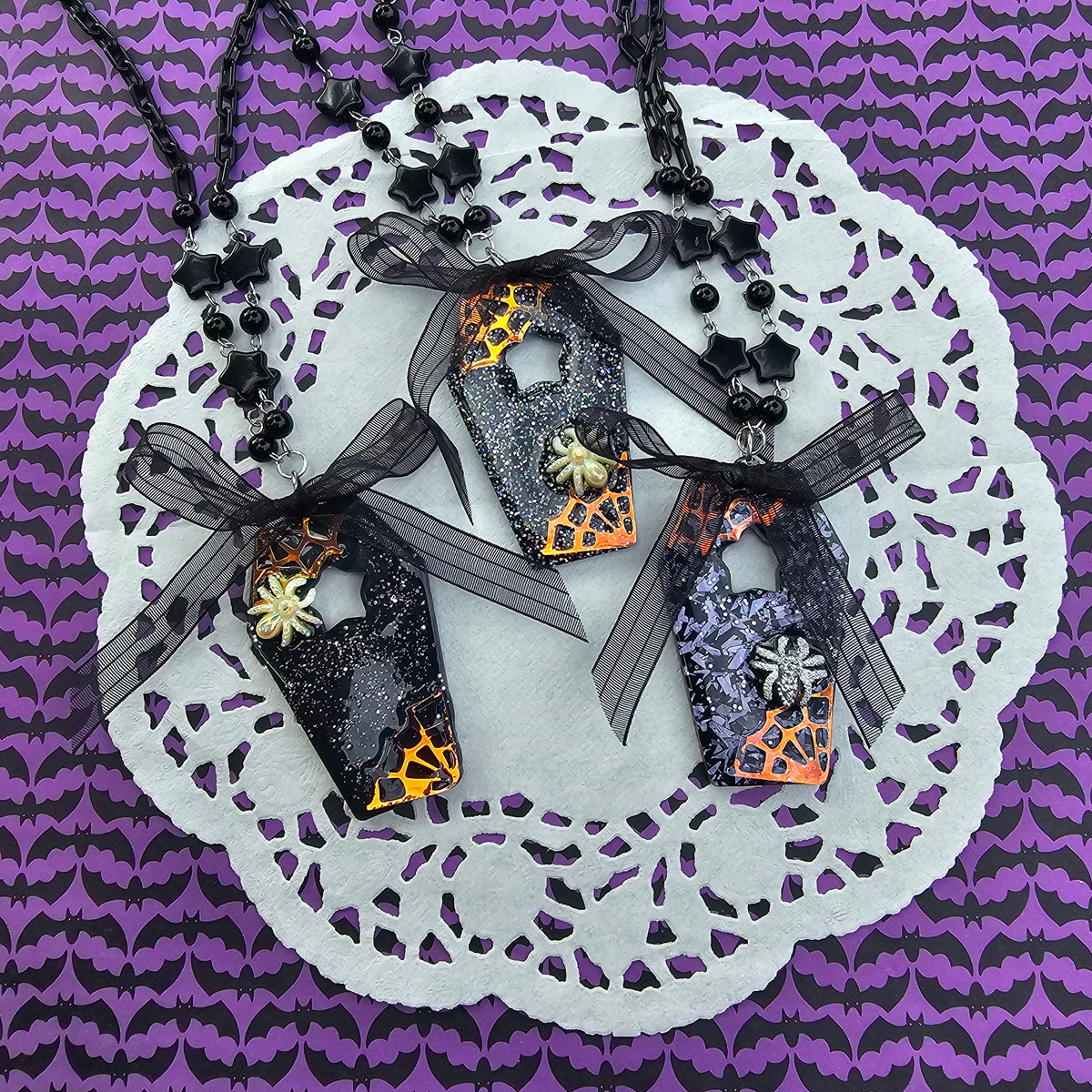 Gothic Coffin Necklace | Halloween Necklace | Gothic Necklace