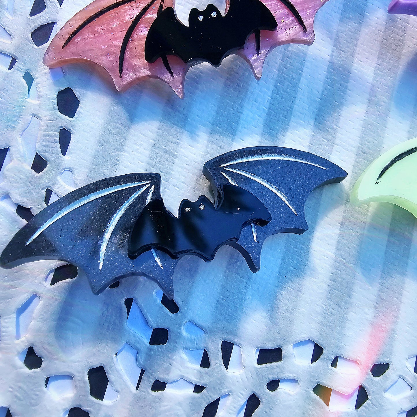 Bat Wing Hair Clip | Halloween Hair Clip | Bat Hair Clip | Goth Hair Clip | Pastel Halloween