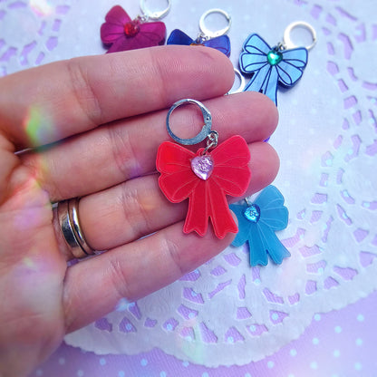 Sailor Moon Bow Earring | Magical Girl Bow Earring | Anime Earring | Sailor Moon Earring
