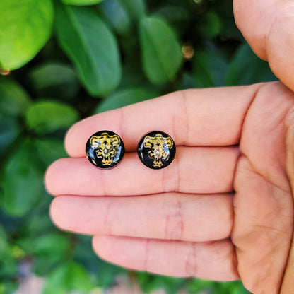 Black Bulls Earrings | Black Clover Earrings | Anime Earrings | Black Bulls Stud Earrings | Anime Inspired Earrings
