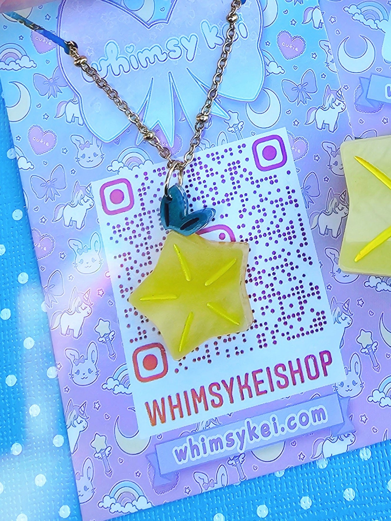 Paopu Fruit Necklace | Paopu Charm | Video Game Inspired Necklace | Kingdom Hearts Necklace | Kingdom Hearts Charm