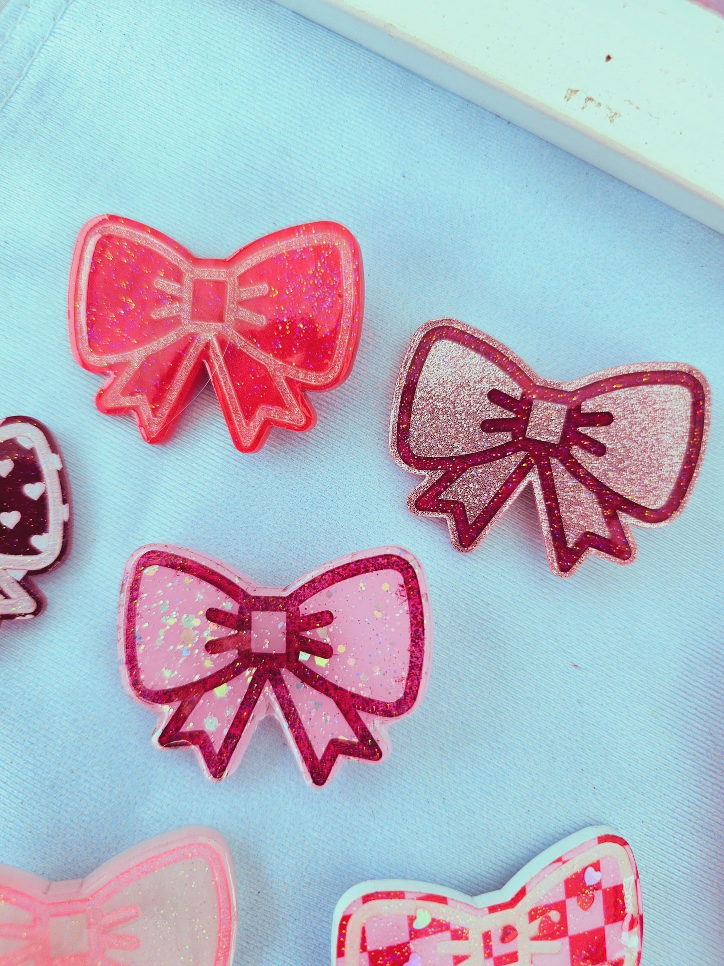 Valentines Bow Hairclip | Lovecore Clip | Valentines Clip | Lolita Clip