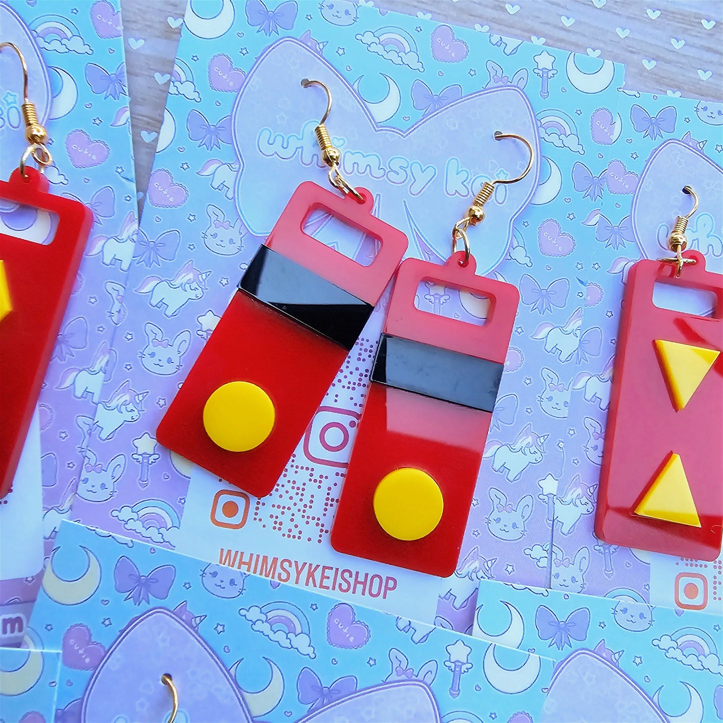 Kifuda Earrings | Spirited Earrings | Bath Token Earrings | No Face Earrings | Anime Inspired Earrings