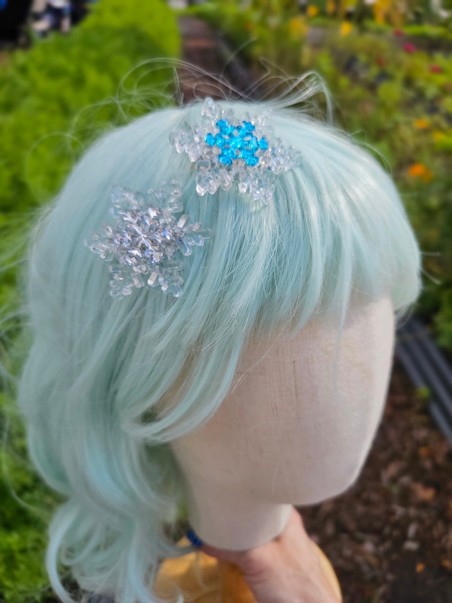 Crystal Snowflake Hair Clip | Snow Queen Clip | Frozen Queen Hair Clip | Christmas Clip | Winter Hair Clip