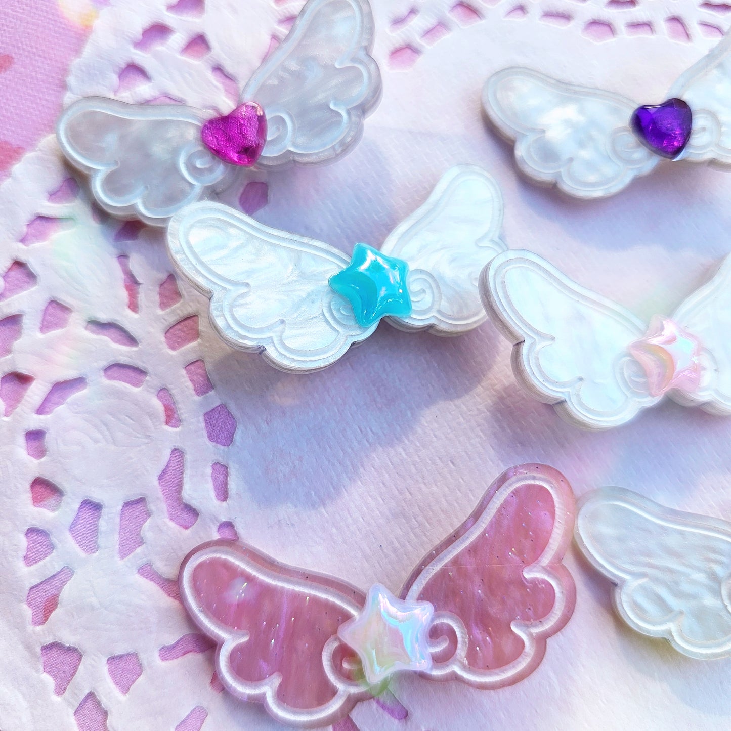 Angelic Wing Hair Clip | Magical Girl Hair Clip | Magical Hair Clip | Sweet Lolita Hair Clip