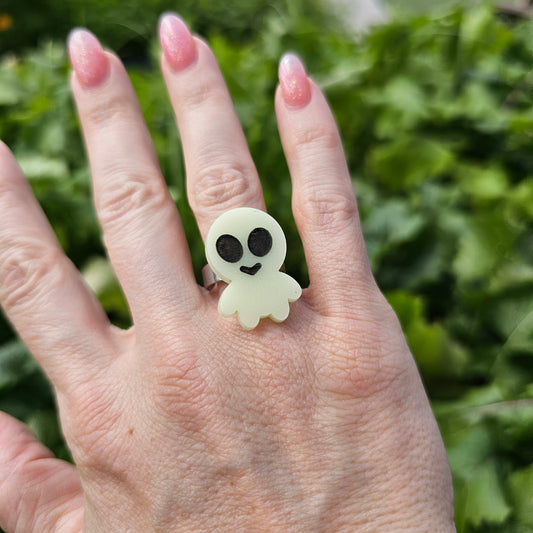 Alien Ring | Uchuu Kei | Glow in the Dark Ring | Pastel Ring