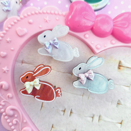 Easter Bunny Ring | Rabbit Ring | White Bunny | Brown Bunny | Easter Ring