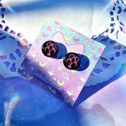 Kingdom Hearts Stud Earring | Video Game Stud Earring | Kingdom Hearts Earring | Heartless Earring