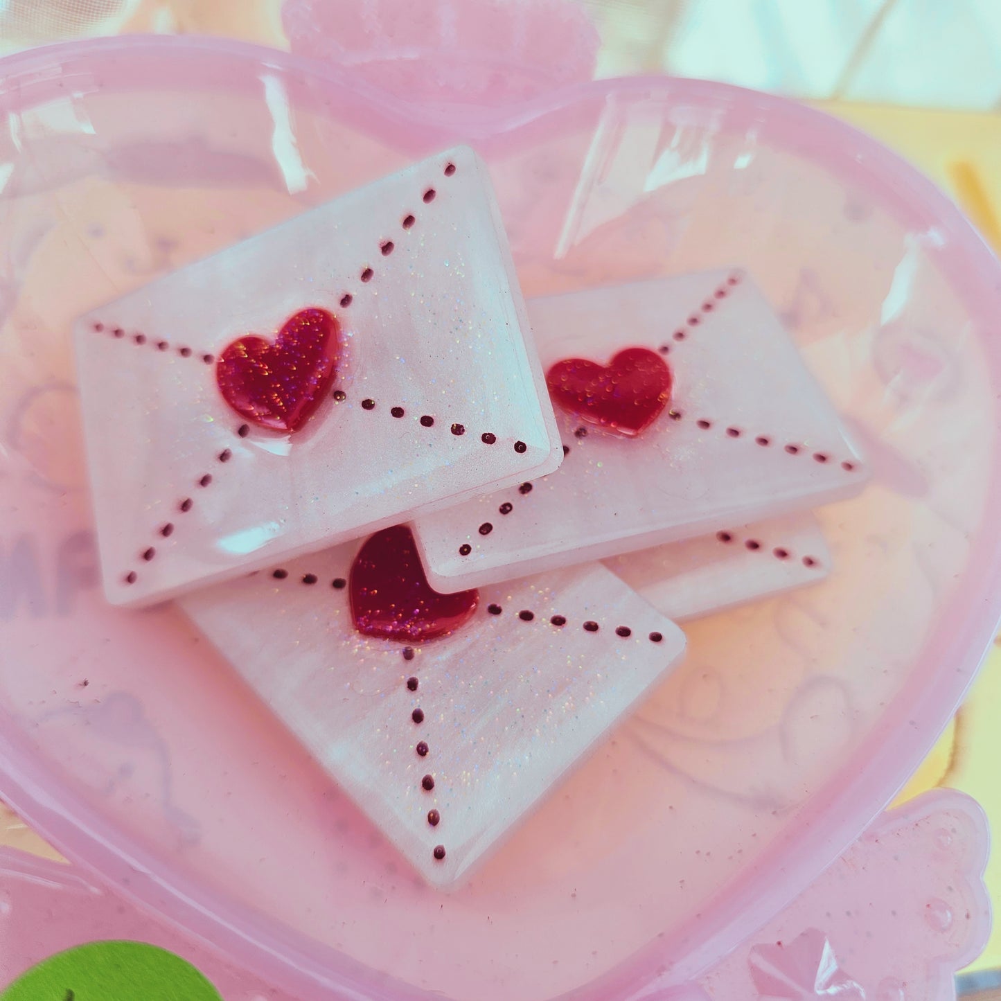 Love Letter Clip | Letter Hair Clip | Lovecore Clip | Valentines Hair Cliop