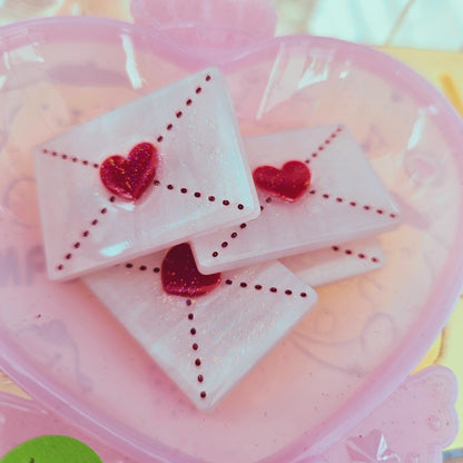 Love Letter Clip | Letter Hair Clip | Lovecore Clip | Valentines Hair Cliop